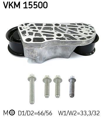 Polea tensora, correa distribución SKF ref. VKM 15500